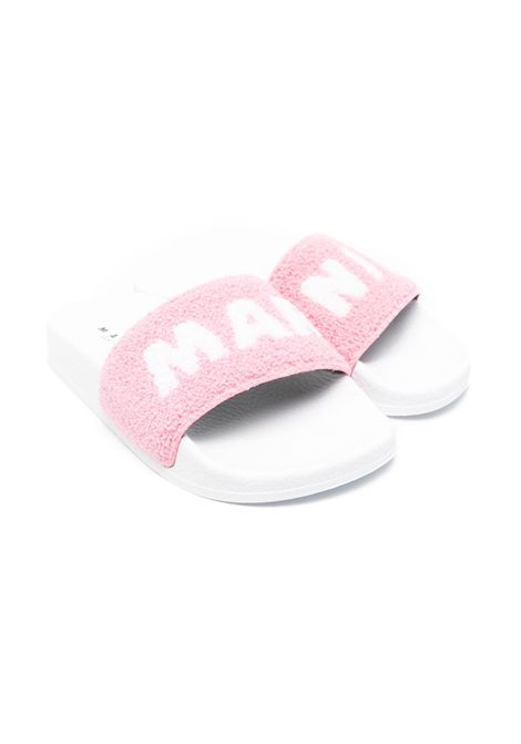 Ciabatta con logo MARNI KIDS | 795996